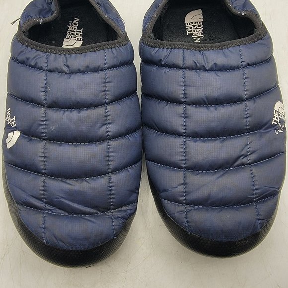 The North Face Mens 11 Blue ThermoBall Traction V Mule Slipper Shoes Loafers - Picture 12 of 12